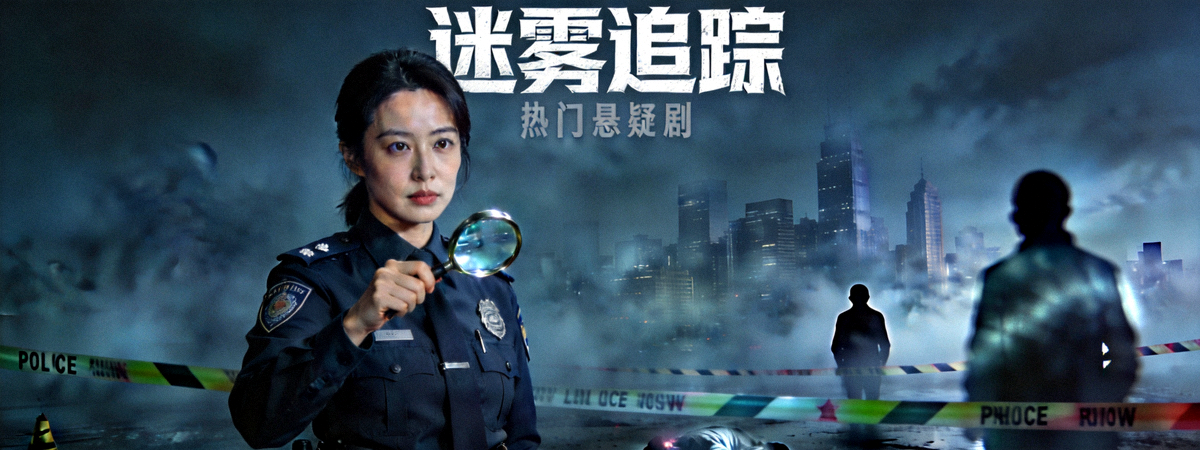 热门悬疑剧《迷雾追踪》高清宣传封面图